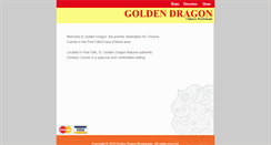 Desktop Screenshot of goldendragonpostfalls.com
